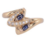 marquise sapphire ring