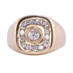 .90 CTW Mens Diamond Ring