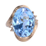 blue topaz ring