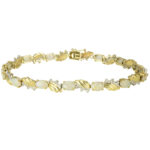 2.94 CTW Opal and Diamond Bracelet