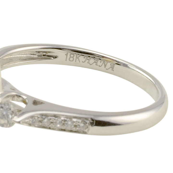0.95 Carat Marquise Diamond 18K White Gold Ring