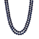 lapis bead necklace
