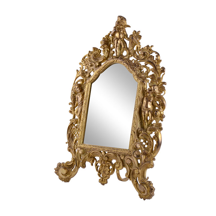 French Gilt Vanity Mirror