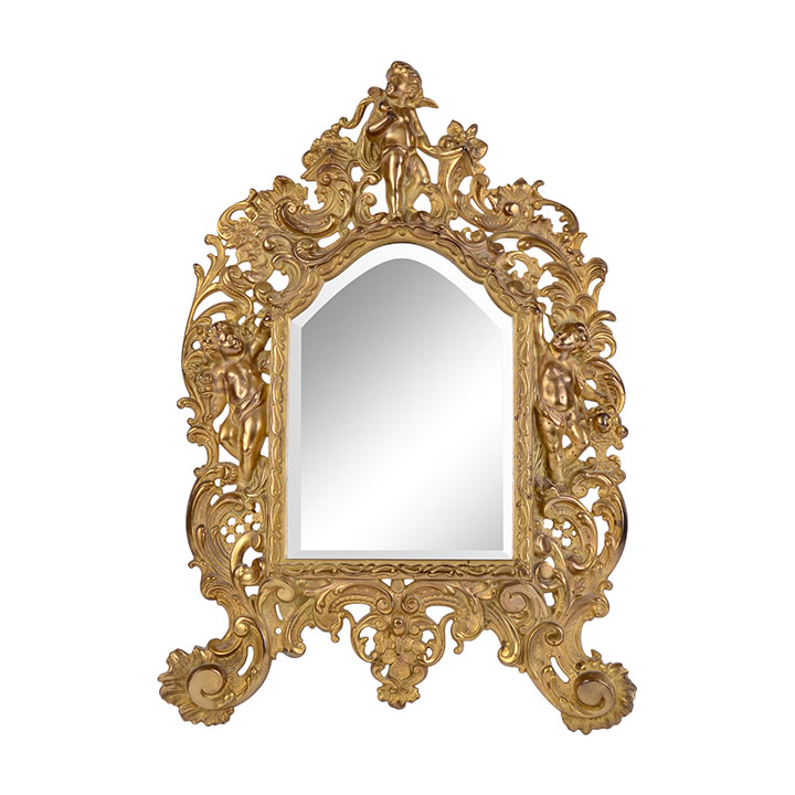 French Gilt Vanity Mirror