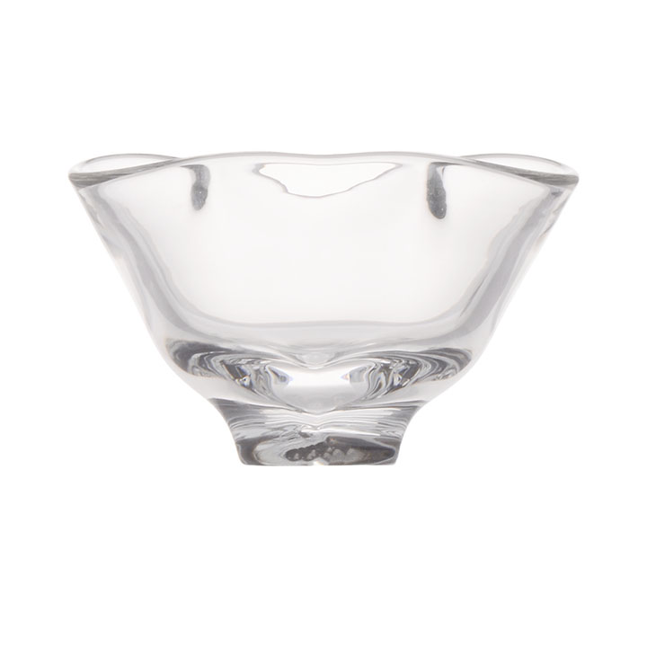 Steuben Trefoil Glass Bowl