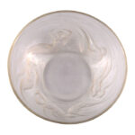 Lalique Ondines Frosted Glass Bowl