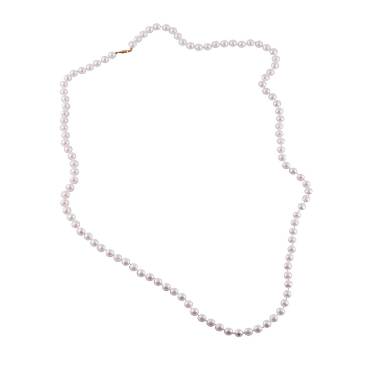 32 Inch Cultured Pearl Necklace