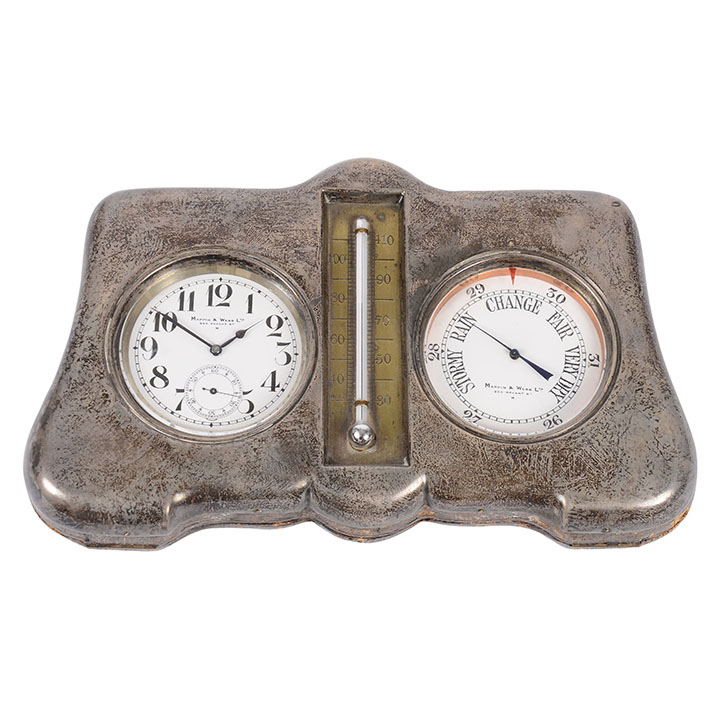 Mappin & Webb Sterling Silver Portable Weather Station