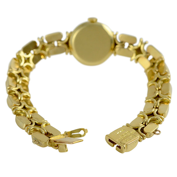 Swiss Ladies 18K Yellow Gold Wrist Watch by Patek Philippe