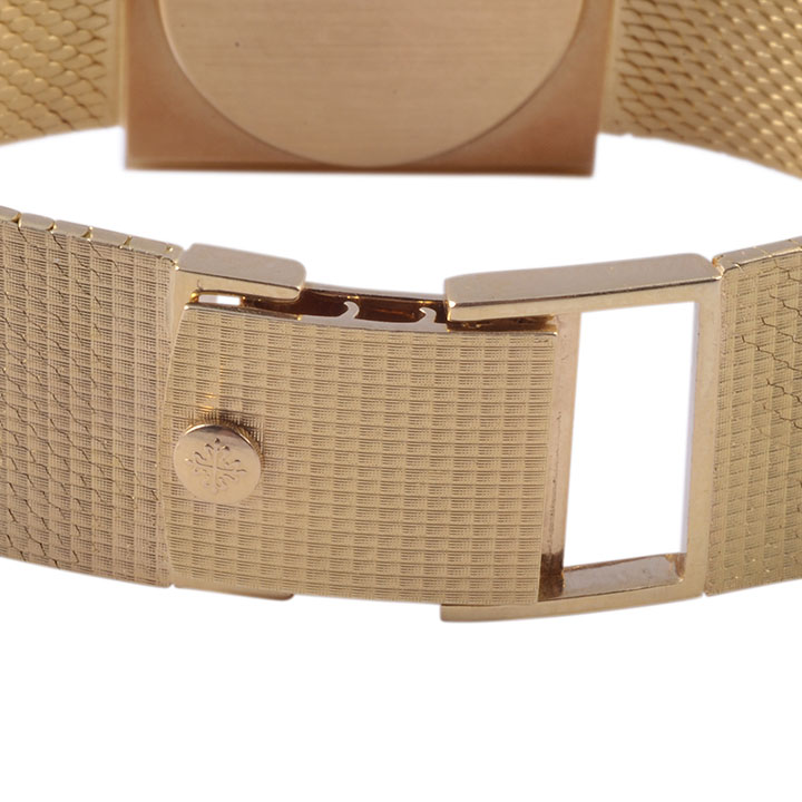 Patek Philippe 18 Karat Gold Bracelet Wrist Watch