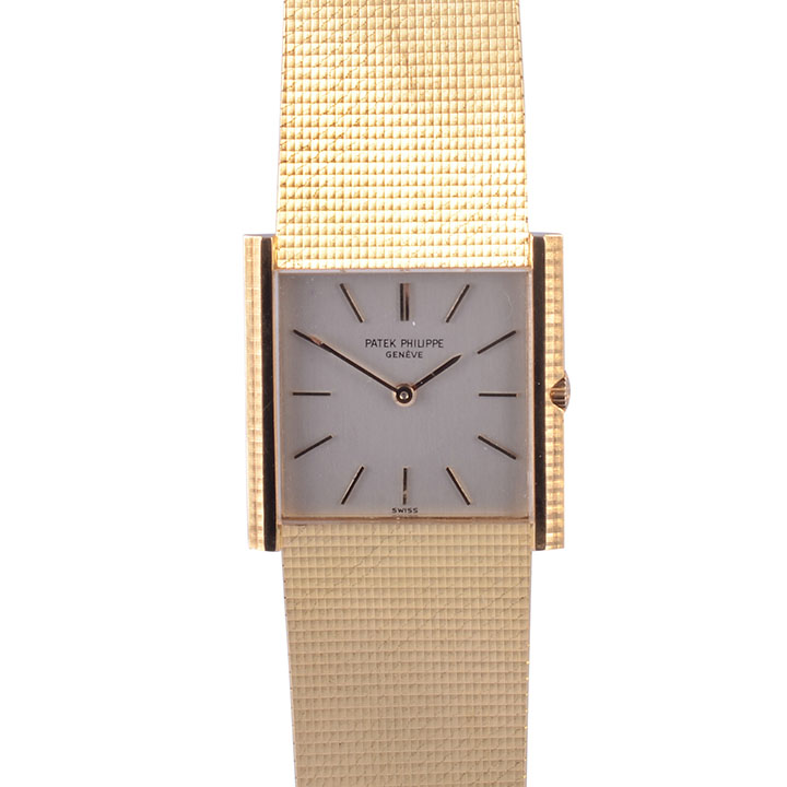Patek Philippe 18 Karat Gold Bracelet Wrist Watch