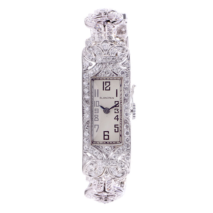 Blancpain 4.50 CTW Diamond Wrist Watch