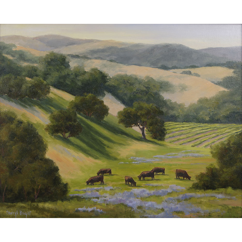 Sheryl Knight Green Pastures & Lupine