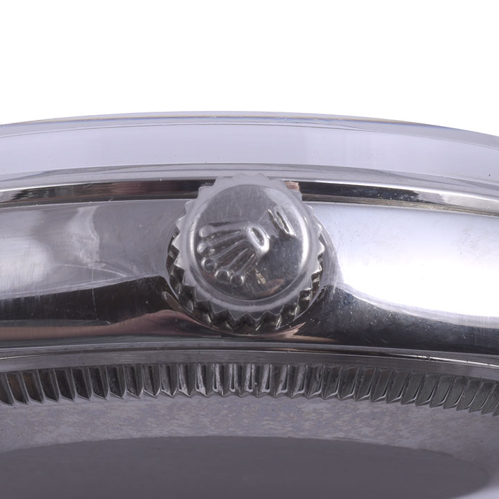 Rolex Oyster Perpetual Steel Wrist Watch Custom Serviced By Rolex