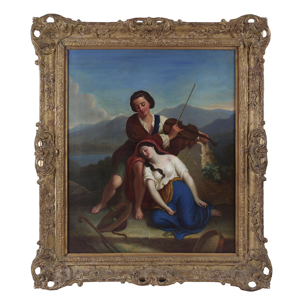 Unsigned Late 19th Century Oil Painting