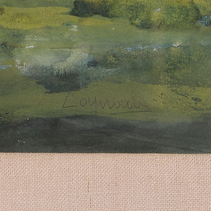 Impressionistic Oil Painting Entitled Laprade
