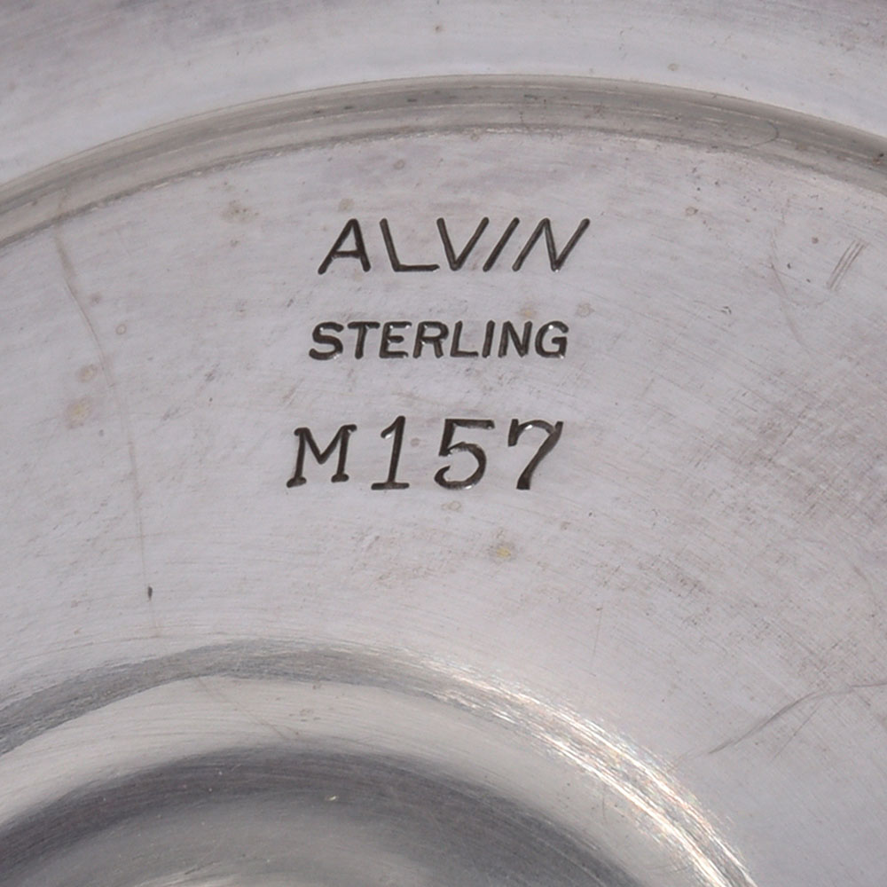Alvin Set of Six Sterling Silver Goblets