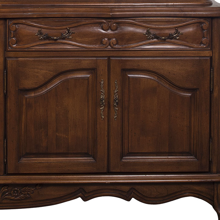 Classical Style Sideboard with Hutch