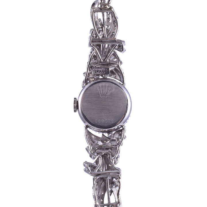 Rolex All Original Handmade 18K Diamond Ladies Wrist Watch