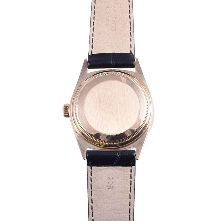 Rolex 18K Gold & Diamond Datejust Wrist Watch