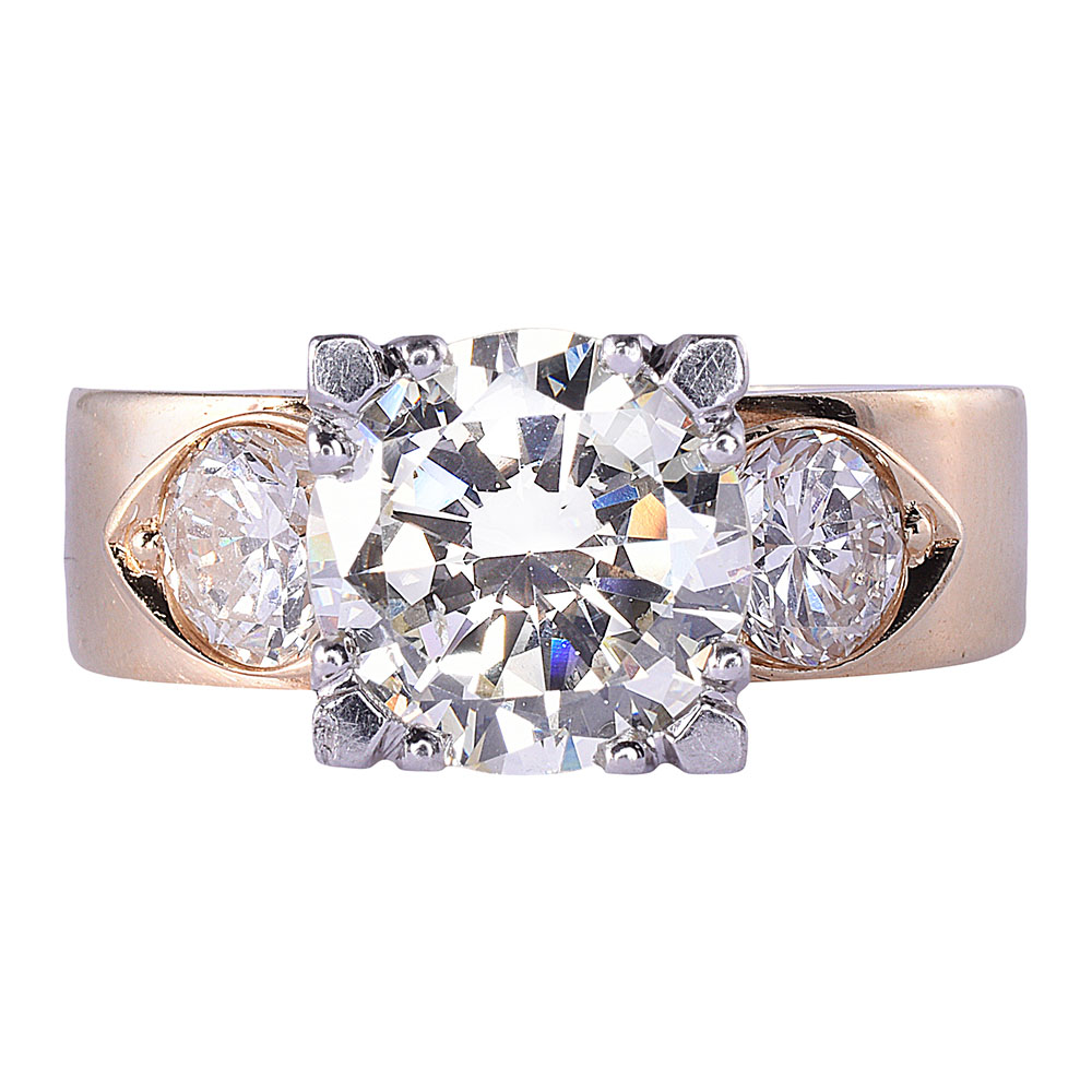1.80 Carat Center Diamond Engagement Ring