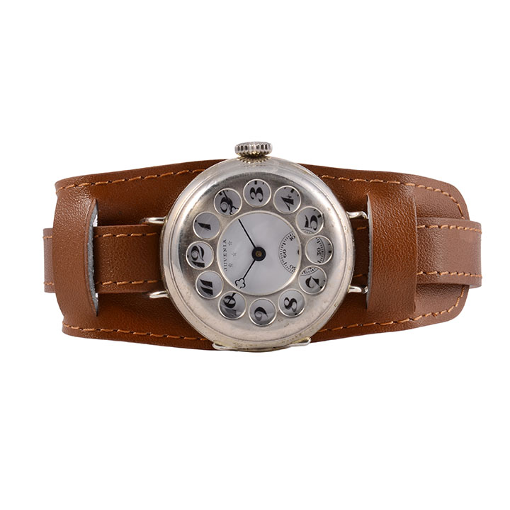 Juvenia Rare WWI Campaign Style Wrist Watch