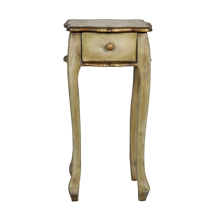 Small Square Painted Decorative Table