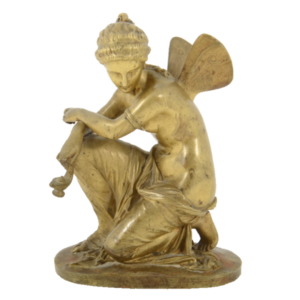 French Bronze Sculpture Greek Goddess Psyche