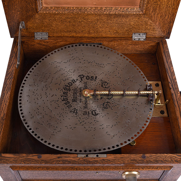 Regina Coin Operated Disc Music Box