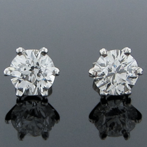 4.33 CTW Diamond Stud Earrings
