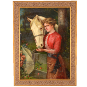 Portrait, The Lady Riders Series, Robert Atkinson Fox