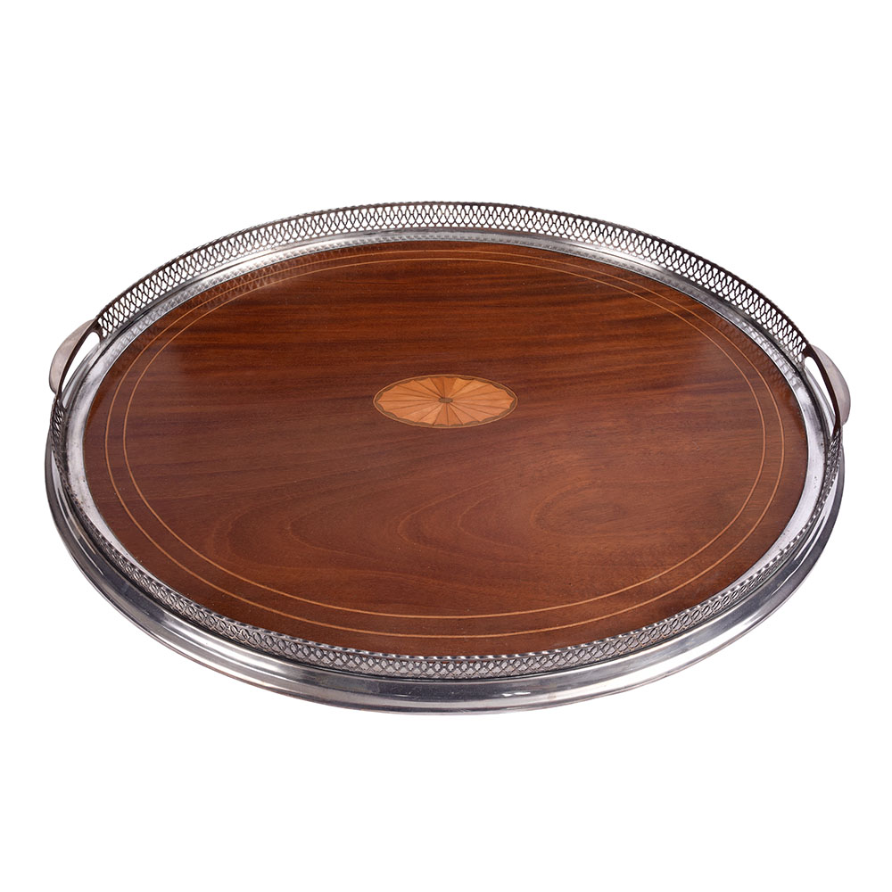 Dominick & Haff Sterling Silver Gallery Tray