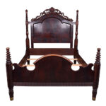 Victorian Mahogany Double Bed
