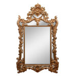 Rococo Revival Gilt Wall Mirror