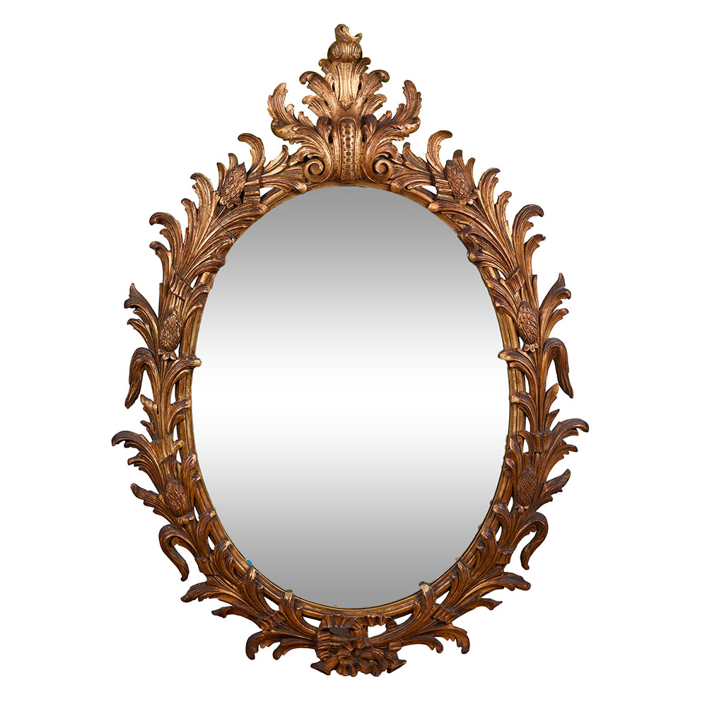 Regency Carved Gilt Wall Mirror