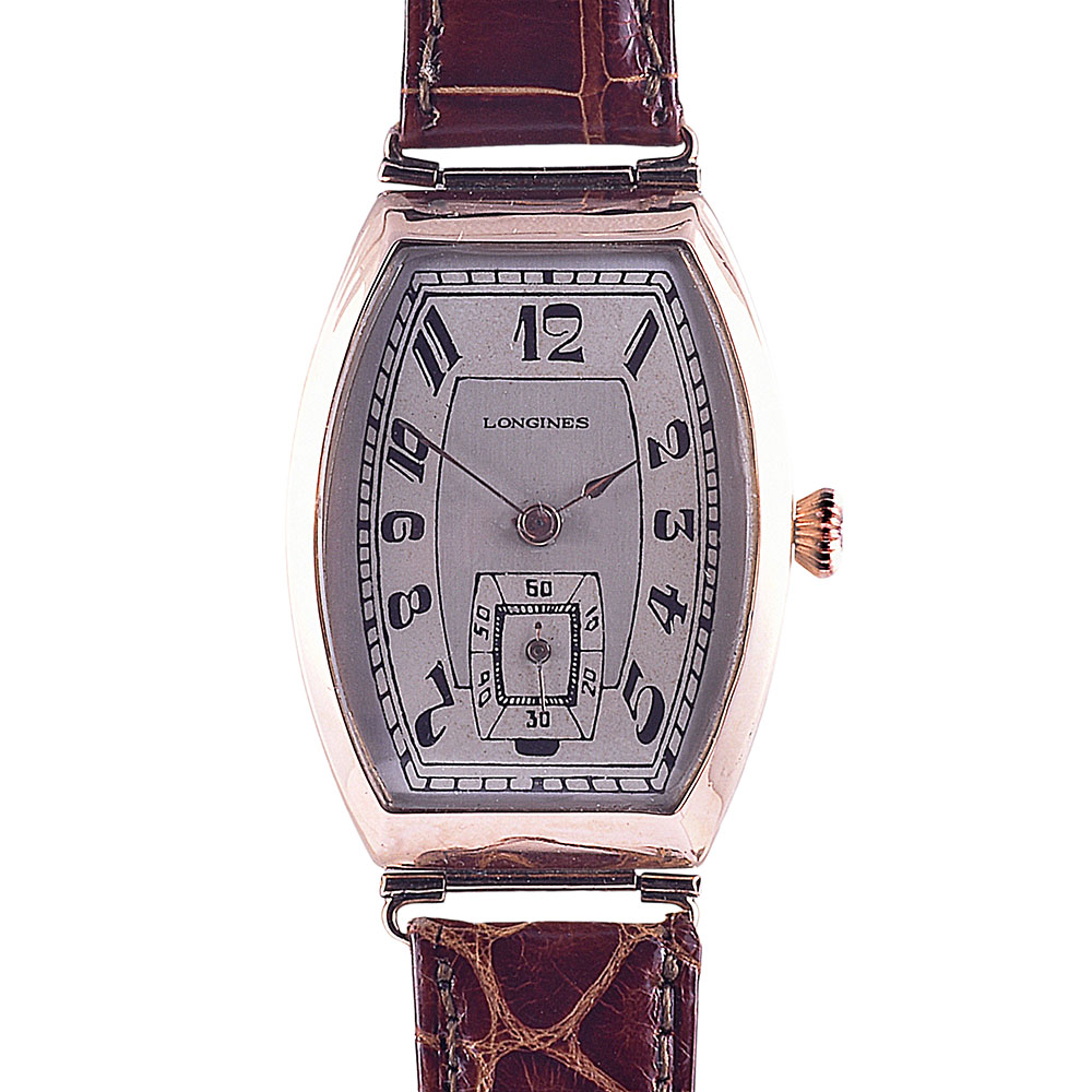 Longines Art Deco 14K Gold Wrist Watch
