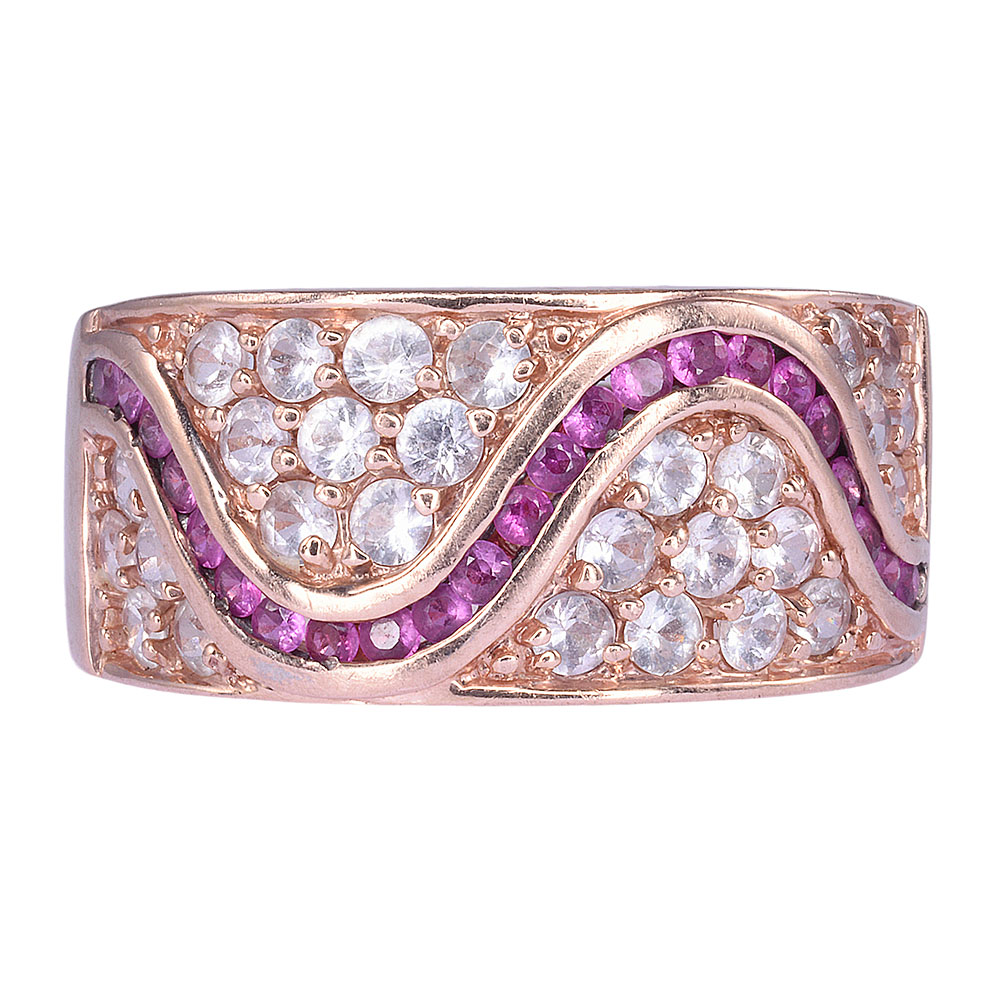 Ruby & Diamond Wide Band