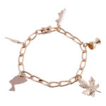 Vintage 14K Charm Bracelet