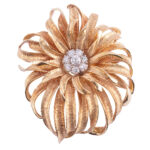 Diamond 18K Pin or Pendant