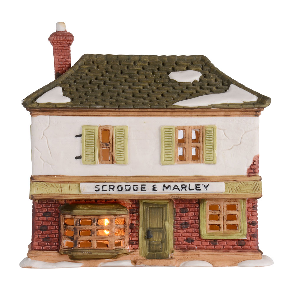 Department 56 Porcelain Scrooge & Marley