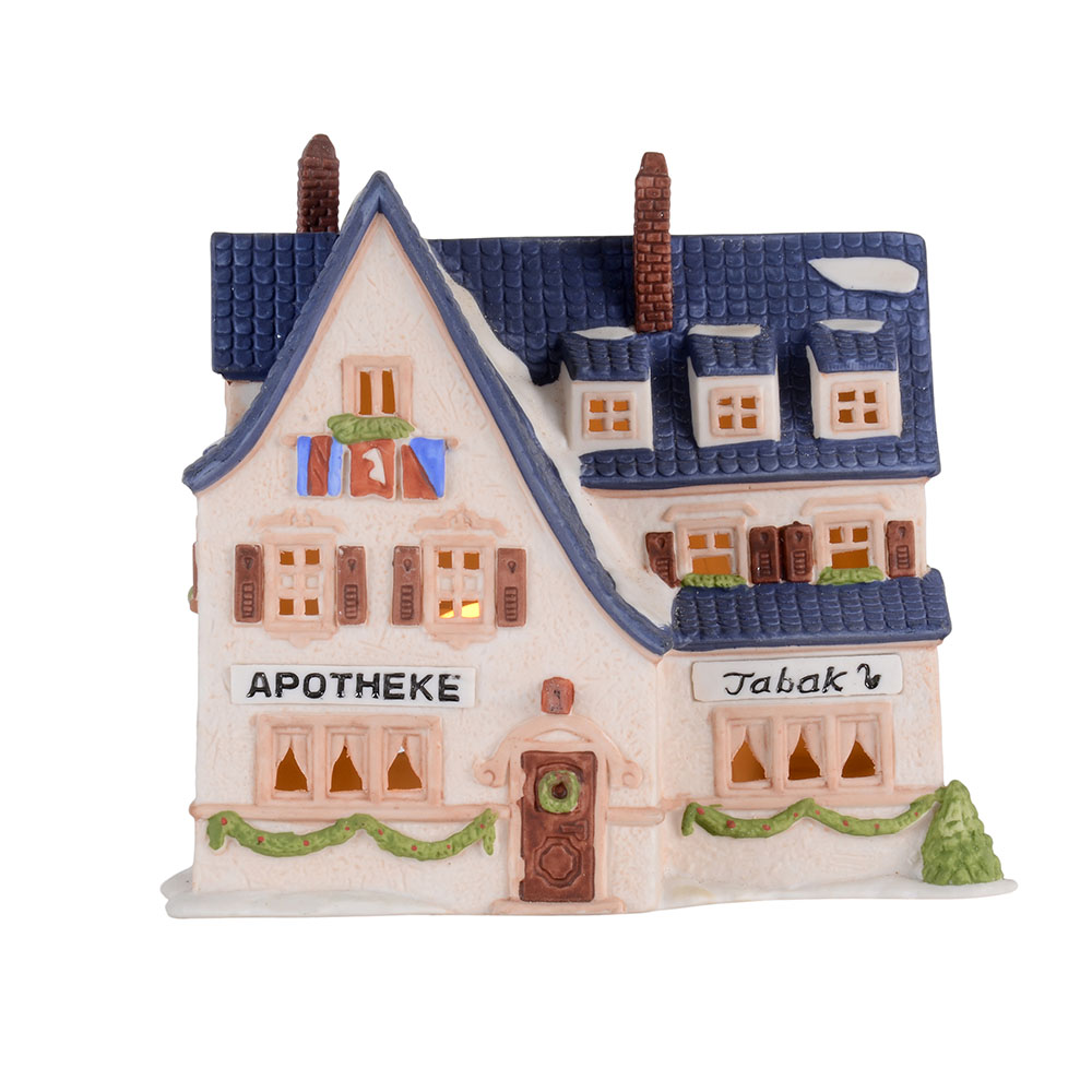 Department 56 Porcelain Apotheke and Tabak