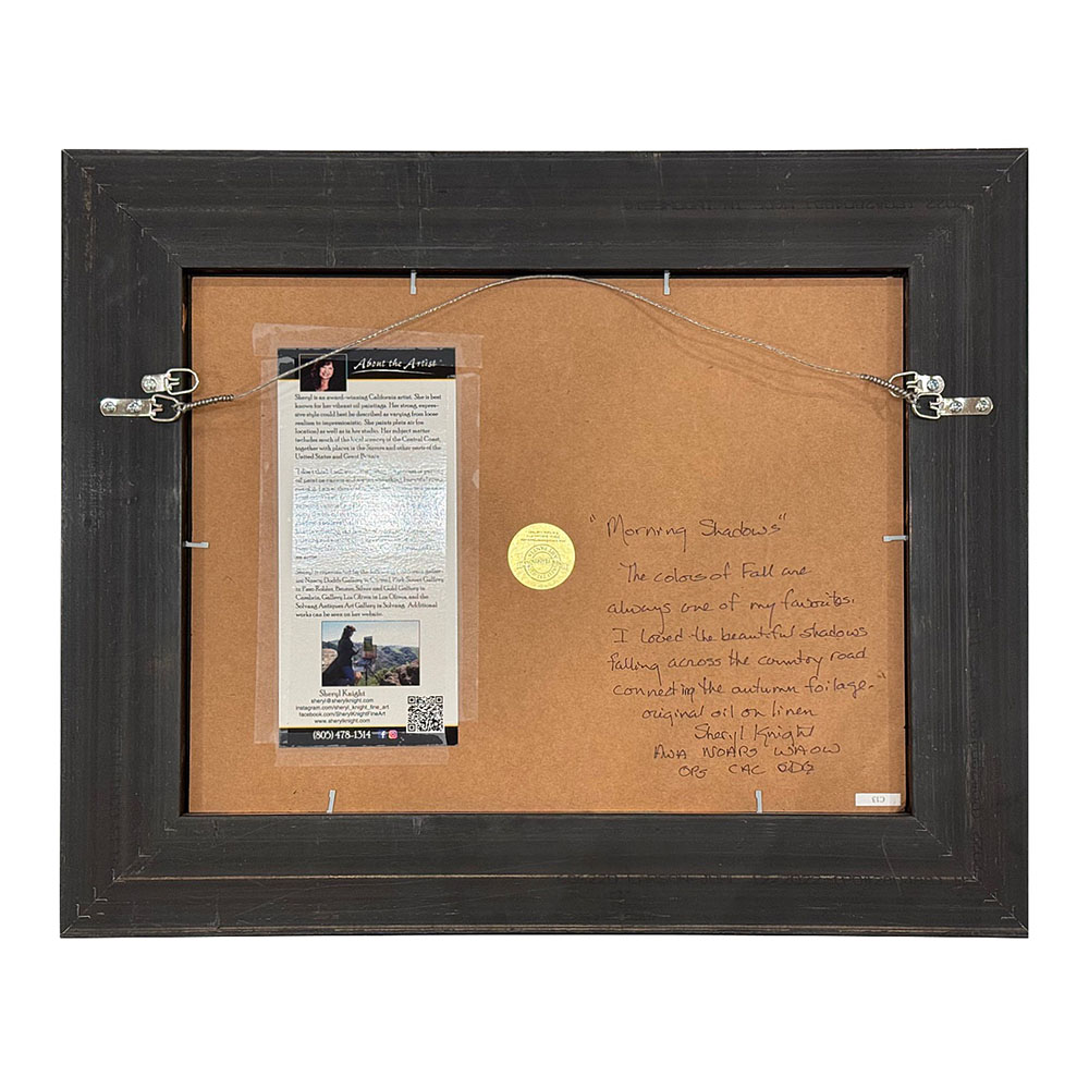 Sheryl Knight Morning Shadows