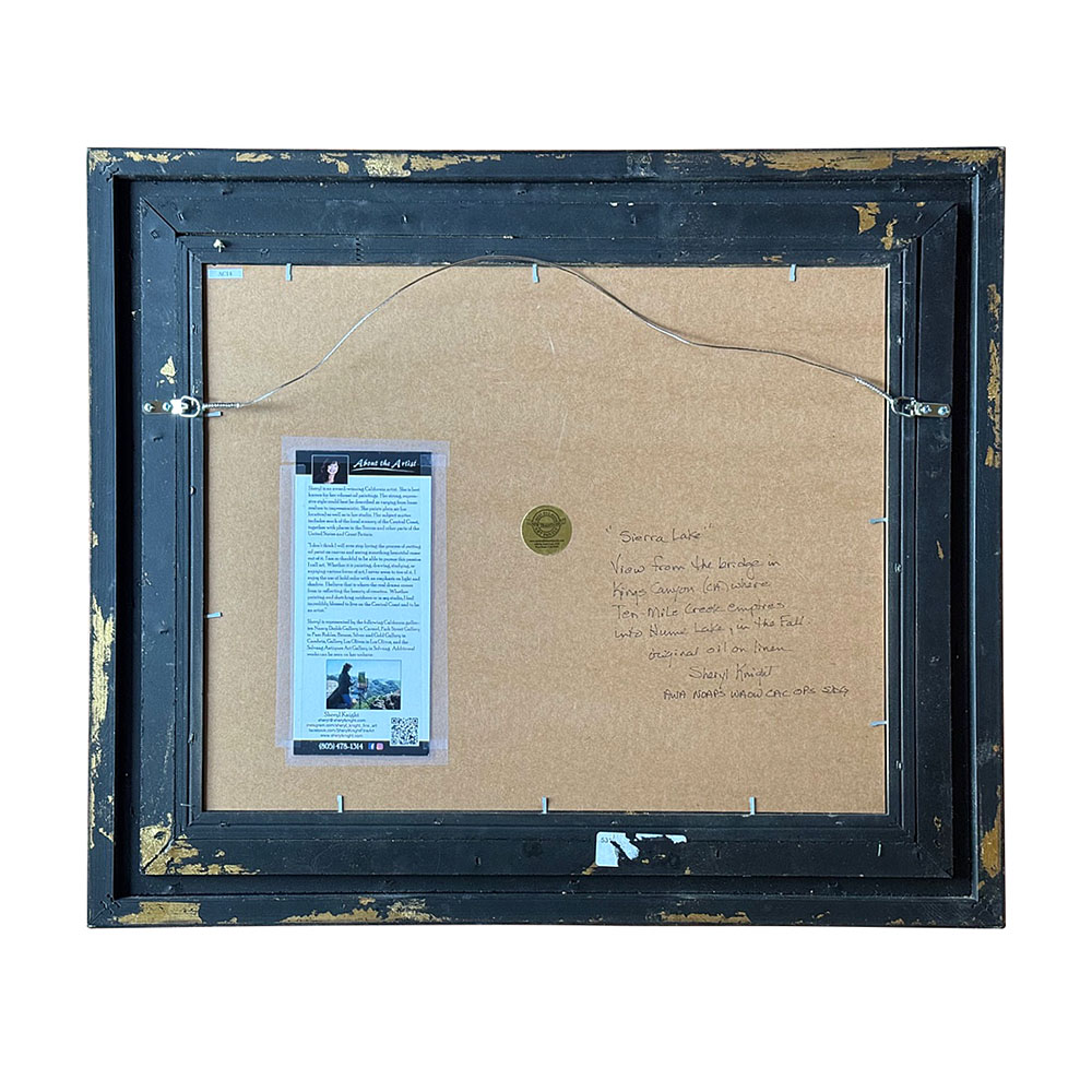 Sheryl Knight Sierra Lake