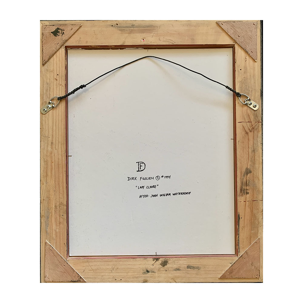 Dirk Foslien <em>Lady Claire</em> After John William Waterhouse