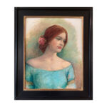 Dirk Foslien Lady Claire After John William Waterhouse