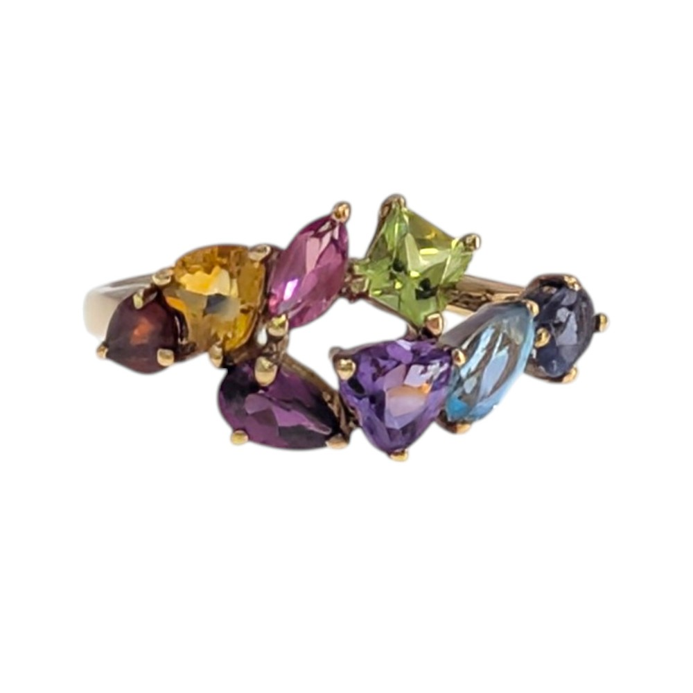 Multi Gemstone Ring