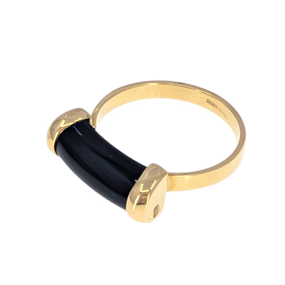 Onyx Bar Ring