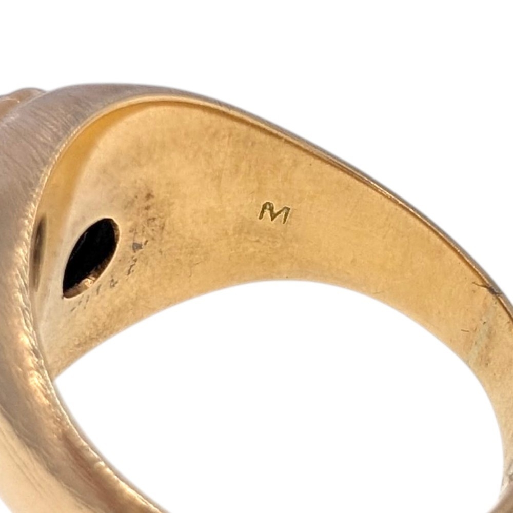 Natural Star Sapphire 14K Gold Ring
