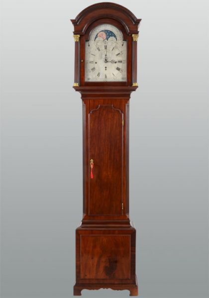 Seven Tune Long Case Clock by Hewlitt, circa 1750